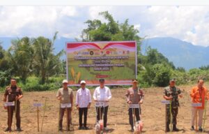 Penanaman Jagung Serentak Kuartal IV di Desa Bora