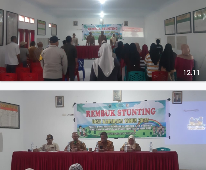 Rembuk Stunting Wujudkan Sumber Daya Manusia Yang Unggul Menuju Indonesia Maju.”