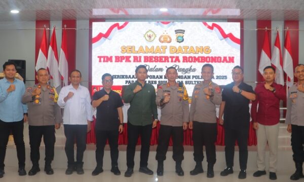 Perkuat Akuntabilitas Keuangan Polri, BPK RI Lakukan Pemeriksaan Laporan Keuangan di Polres Sigi