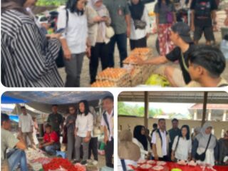 Jelang Ramadhan 1447 H, Polres Sigi Bersama Dinas Terkait Pantau Harga Pangan di Pasar Rakyat Bobo, Dolo Barat