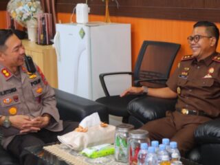 Perkuat Sinergitas Penegakan Hukum, Kapolres Sigi Terima Kunjungan Kajari Sigi