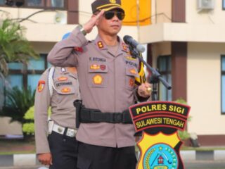 Pastikan Lebaran Idul Fitri Berjalan Aman dan Lancar, Kapolres Sigi Pimpin Apel Gelar Pasukan Ops Ketupat Tinombala 2026