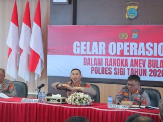 Kapolres Sigi Pimpin Gelar Operasional Bulanan Triwulan I 2026, Tekankan Langkah Antisipatif Jaga Kamtibmas