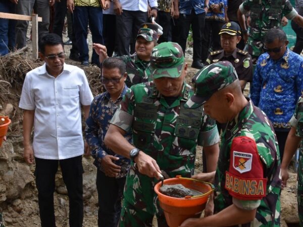 Kodam XXIII/Palaka Wira Kembali Realisasikan Pembangunan Jembatan Garuda di Parigi Moutong