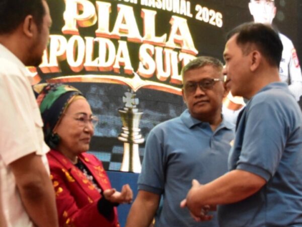 Sinergitas TNI-Polri, Kasdam XXIII/Palaka Wira Hadiri Pembukaan Turnamen Catur Terbuka Piala Kapolda Sulteng