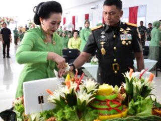 PERAYAAN HUT KE-80 PERSIT, PANGDAM XXIII/PW SOROTI PERAN STRATEGIS PERSIT