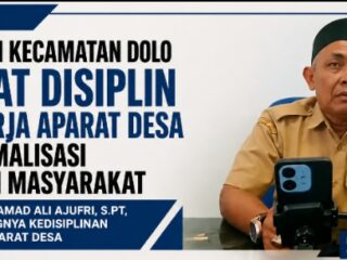 Pemerintah Kecamatan Dolo Perkuat Disiplin dan Kinerja Aparat Desa Demi Optimalisasi Pelayanan Masyarakat