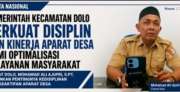 Pemerintah Kecamatan Dolo Perkuat Disiplin dan Kinerja Aparat Desa Demi Optimalisasi Pelayanan Masyarakat