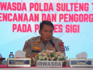 Terima Audit Kinerja Tahap I Tahun 2026, Kapolres Sigi Tegaskan Hasil Audit Jadi Bahan Evaluasi dan Perbaikan Kinerja