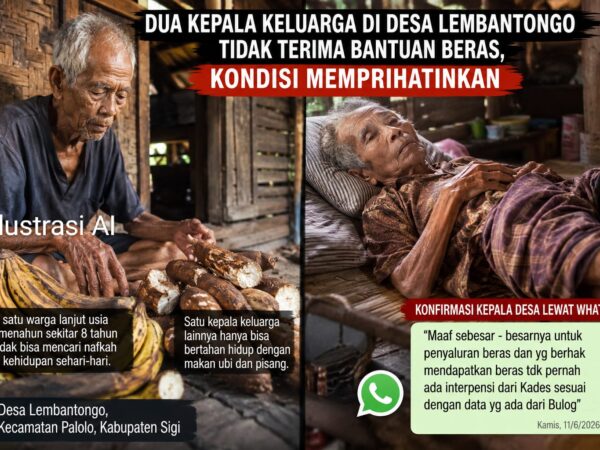 Tidak Terima Bantuan Beras Ubi Dan Pisang Jadi Makanan
